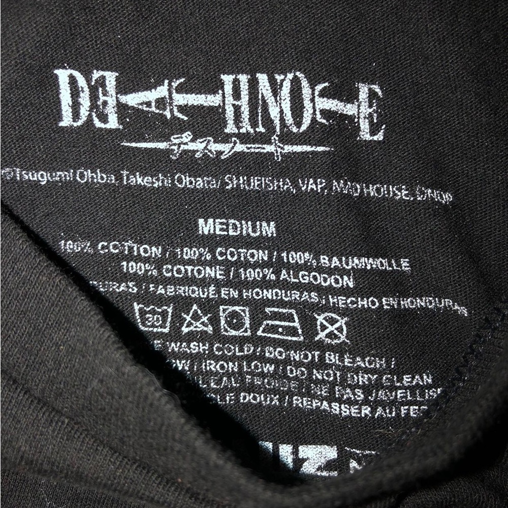 Mens Death Note tee - Picture 3 of 3